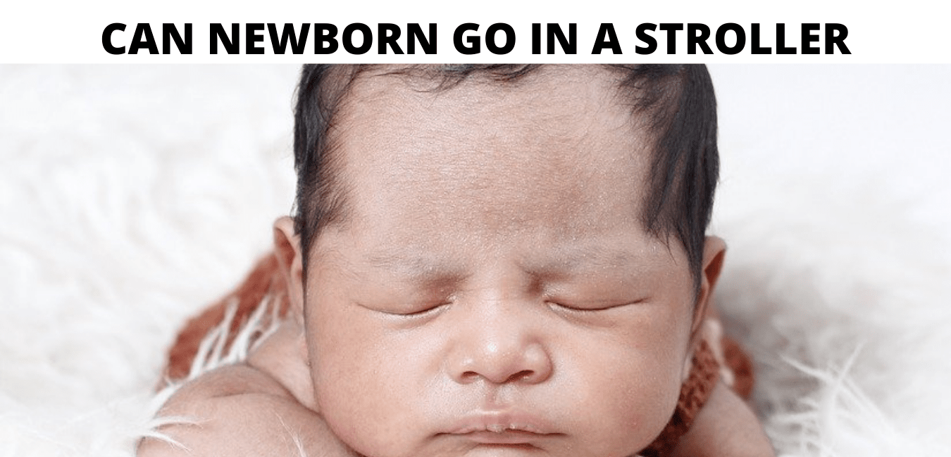 Can newborn go in a stroller How to use stroller for newborns Safety